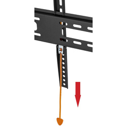 Ultrapłaski uchwyt ścienny do telewizora LCD 32"-65" PARYŻ LB-300 Libox