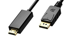 KABEL DISPLAYPORT DO HDMI 1.8M 4K