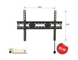 Ultrapłaski uchwyt ścienny do telewizora LCD 32"-65" PARYŻ LB-300 Libox