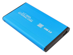 OBUDOWA DYSKU 2,5" USB 2.0 SATA