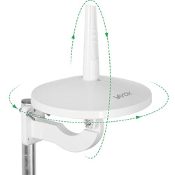 Antena zewnętrzna dookólna Digital720 combo biała VA0066 Vayox