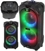 GŁOŚNIK BLUETOOTH FM LED RGB RYTHM