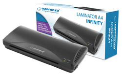 Laminator Infinity zgrzewarka A4 firmy Esperanza 