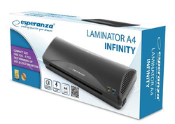 Laminator Infinity zgrzewarka A4 firmy Esperanza 