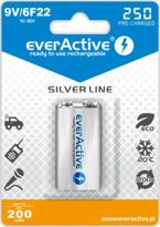 Akumulatorek everActive 6F22/9V Ni-MH 250 mAh ready to use