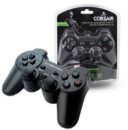 Gamepad z wibracją do PC PS2 PS3 EG106 USB CORSAIR