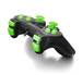 Gamepad z wibracją pad USB do PC/PS3 WARRIOR zielony