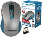 MYSZ BEZPRZEWODOWA 2.4GHZ 6D OPTYCZNA USB ADARA