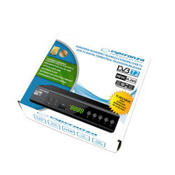 TUNER CYFROWY DVB-T2 H.265/HEVC EV111P