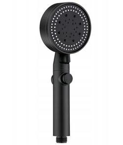 SŁUCHAWKA PRYSZNICOWA CZARNA LOFT