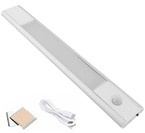 LAMPA LISTWA LED Z CZUJNIKIEM RUCHU DO SZAFY NOCNA 20 CM AKUMULATOR USB