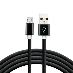 Kabel przewód silikonowy USB - micro USB everActive CBS-1MB 100cm