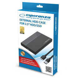 ESPERANZA OBUDOWA ZEWNĘTRZNA NA HDD/SSD 2.5"