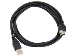 Kabel USB przedłużacz 2 m męsko - żeński