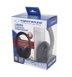 Bezprzewodowe słuchawki bluetooth LIBERO czarne
