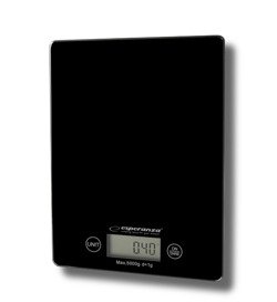 Cyfrowa waga kuchenna z dotykowym panelem czarna