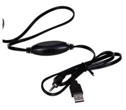 Głośniki komputerowe 2.0 USB FLAMENCO czarno-szare
