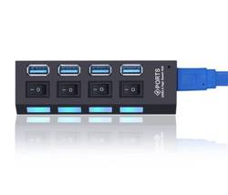 HUB USB 3.0 rozdzielacz 4 porty 