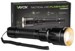 Latarka taktyczna XP-E LED 800 LM ZOOM VA0027 VAYOX