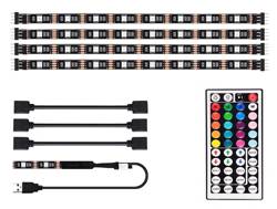 PODŚWIETLENIE TV LED RGB TAŚMA 4x 50CM USB 